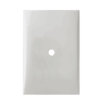 Placa com Furo 9,5mm 4x2 com Suporte Iriel Imperia Branca