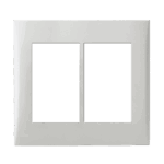 Placa 6 Módulos 4x4 com Suporte Iriel Imperia Branca