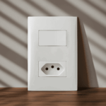 Conjunto Interruptor Simples + 1 Tomada 10A 4x2 Iriel Imperia Branca - Imagem 3