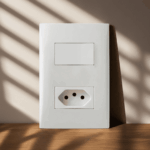 Conjunto Interruptor Simples + 1 Tomada 10A 4x2 Iriel Imperia Branca - Imagem 4