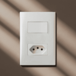 Conjunto Interruptor Simples + 1 Tomada 20A 4x2 Iriel Imperia Branca - Imagem 3