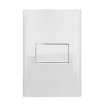 Interruptor Paralelo 10A 4x2 com Placa Iriel Imperia Brilho Branca