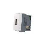 Módulo Tomada Carregador USB 2.0A Bivolt Margirius B3 Branca