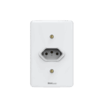 Tomada 2P+T 10A 4x2 com Placa Enerbras Artis Branca