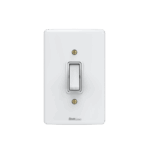 Interruptor Simples 4x2 com Placa Enerbras Artis Branca