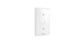 Placa com Furo 9,5mm 4x2 com Suporte Enerbras Artis Branca - Imagem 2