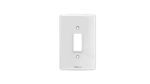 Placa 1 Módulo 4x2 com Suporte Enerbras Artis Branca
