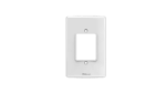 Placa 3 Módulos 4x2 com Suporte Enerbras Artis Branca