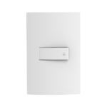 Pulsador Campainha 4x2 com Placa Iriel Atria Branca