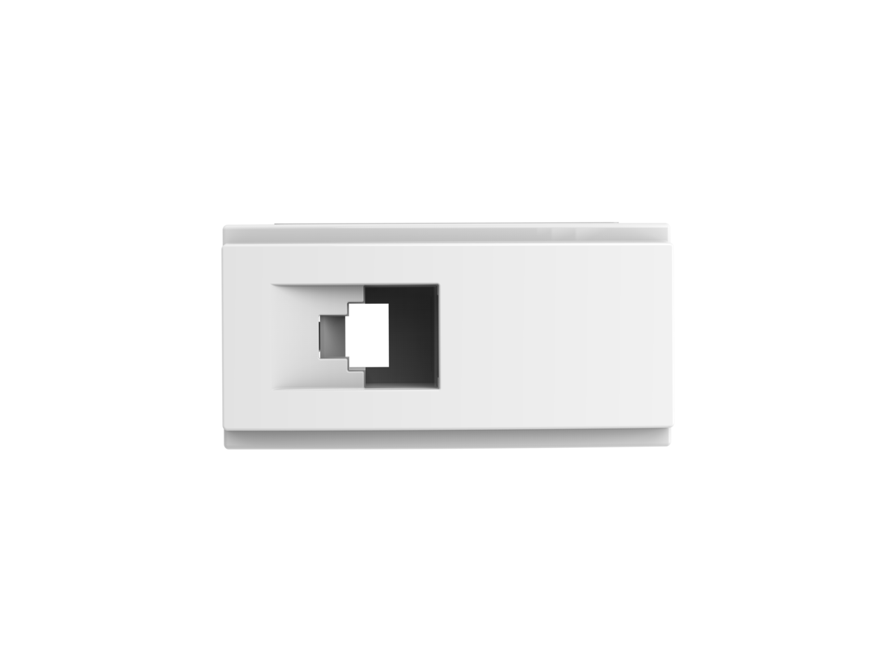 05039.0500.14.png Módulo Tomada Telefone RJ11 2 Fios Iriel Atria Branca - Imagem 1