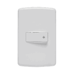 Pulsador Campainha 10A 4x2 com Placa Iriel Duale Up Branca