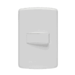 Interruptor Paralelo 10A 4x2 com Placa Iriel Duale Up Branca