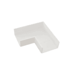 Conjunto 2 Cotovelos 90° 20x10mm para Canaleta Iriel Sbrava Branca