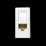 Conjunto 2 Tampas para RJ45 sem Conector Iriel Brava Branca