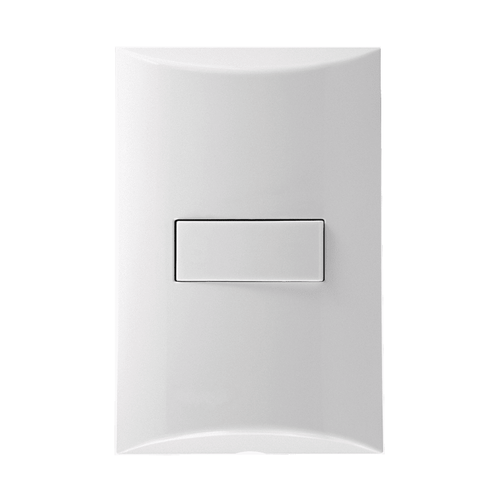 551001_1.png Interruptor Simples 10A 4x2 com Placa Iriel Brava Branca - Imagem 1