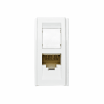 Módulo Tomada Rede RJ45 Cat6 Iriel Brava Branca