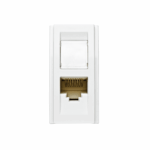 Módulo Tomada Rede RJ45 Cat5e Iriel Brava Branca