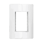 Placa 3 Módulos 4x2 Iriel Revita Branca