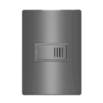 Cigarra Eletrônica Bivolt 4x2 com Placa Iriel Revita Concreto