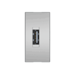 Módulo Tomada Carregador USB 1.5A Bivolt Iriel Revita Concreto