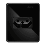 Conjunto Sobrepor 1 Tomada 2P+T 10A Simon 19 Negro piano