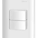 Conjunto 2 Interruptores Paralelo 10A com Placa Simon 19 Branca