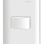 Interruptor Simples 10A com Placa Simon 19 Branca