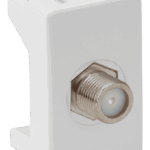 Módulo Tomada Coaxial TV 75 Ohms Simon 19/20 Branca