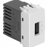 Módulo Carregador USB 1.5A Bivolt Simon 19/20 Branca