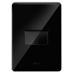 Interruptor Simples 10A com Placa Simon 20 Negro piano