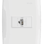 Tomada Telefone RJ11 4 Fios com Placa Simon 30 Branca