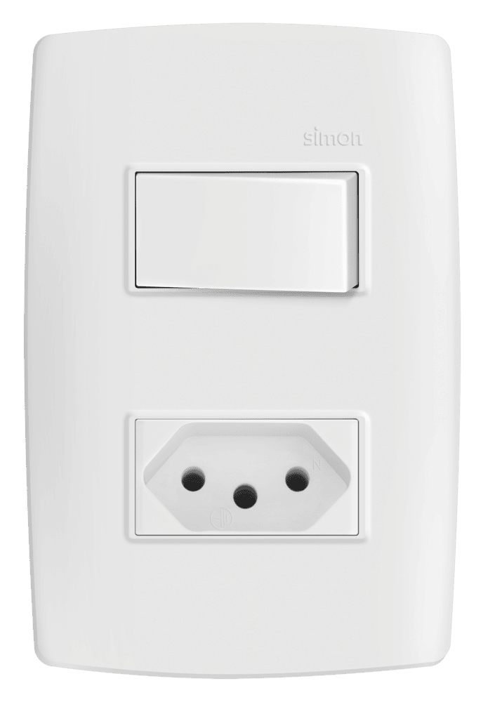 conjunto-1-interruptor-paralelo-10a-250v-1-tomada-2pt-padrao-brasileiro-10a-250v-branco-simon-30-30958-30-7899191913724.png Conjunto Interruptor Paralelo + 1 Tomada 10A com Placa Simon 30 Branca - Imagem 1