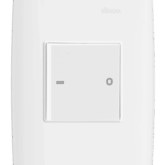 Interruptor Bipolar Duplo com Placa Simon 30 Branca