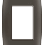 Placa 3 Postos com Suporte 4x2 Simon 30 Grafite fosco