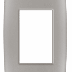 Placa 3 Postos com Suporte 4x2 Simon 30 Alumínio