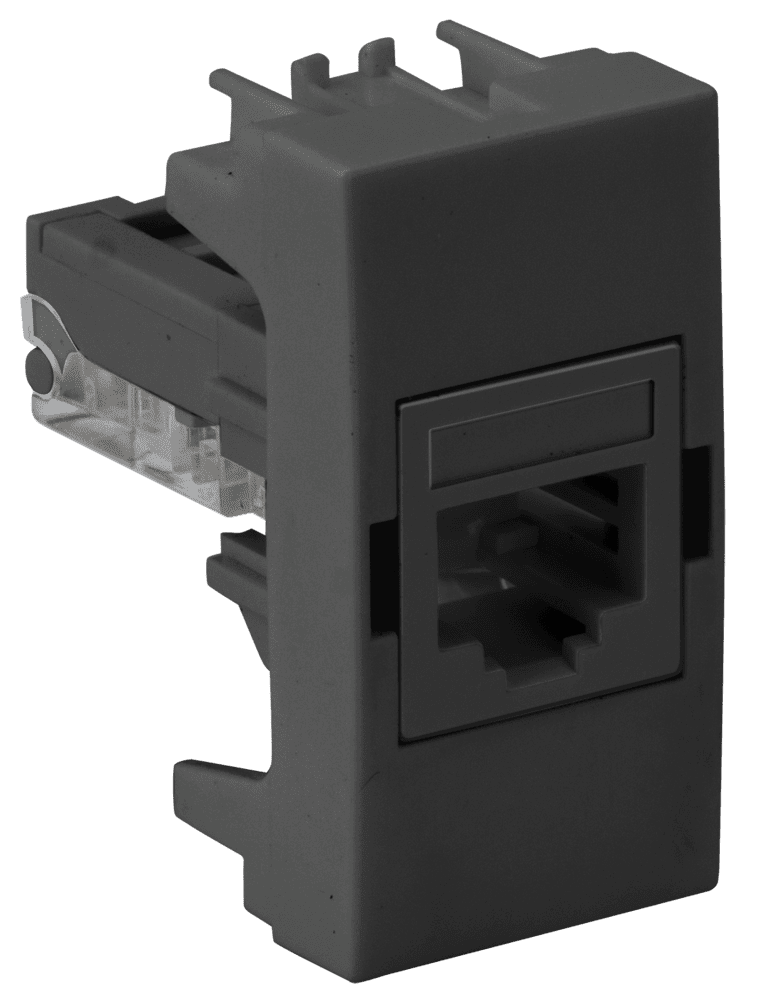 modulo-tomada-rj-45-cat-5e-grafite-fosco-simon-30-35-30482-38-7899191911607.png Módulo Tomada Rede RJ45 Cat5e Simon 30/35 Grafite fosco - Imagem 1