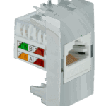 Módulo Tomada Rede RJ45 Cat5e Simon 30/35 Alumínio fosco