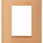 Placa 3 Postos 4x2 Simon 35 Rosê gold