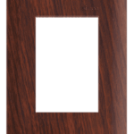 Placa 3 Postos 4x2 Simon 35 Tabaco