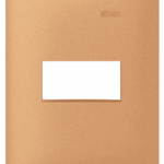 Placa 1 Posto 4x2 Simon 35 Rosê gold
