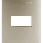 Placa 1 Posto 4x2 Simon 35 Champagne
