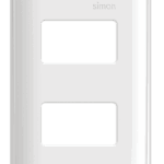 Placa 2 Postos Separados 4x2 Simon 19 Branca