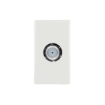 Módulo Tomada Coaxial TV Terminal Iriel Ilus Branca