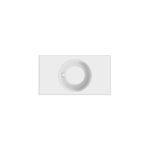 Módulo Dimmer Rotativo Bivolt para LED Dimerizável Iriel Iris Branca