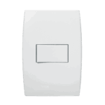 Interruptor Simples 10A 4x2 com Placa Iriel Ilus Branca