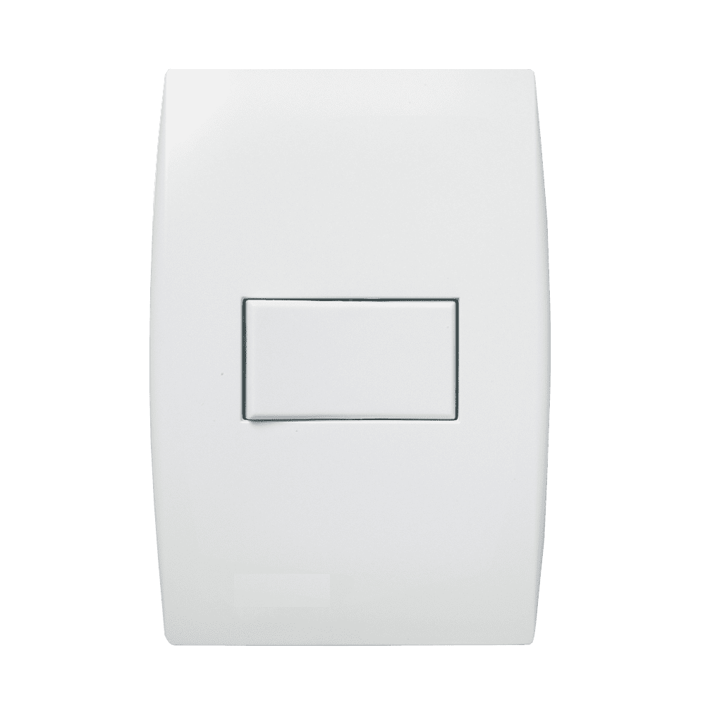 5TA99040_1.png Interruptor Simples 10A 4x2 com Placa Iriel Ilus Branca - Imagem 1
