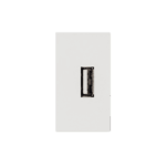 Módulo Tomada Carregador USB 2.1A Bivolt Iriel Imperia Branca