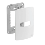 Placa 1 Módulo Horizontal 4x2 Composé WEG Branca