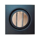 Spot Embutido Goli PAR20 Quadrado Preto