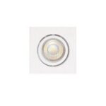 Spot Embutido Goli Mini Dicroica Quadrado Branca